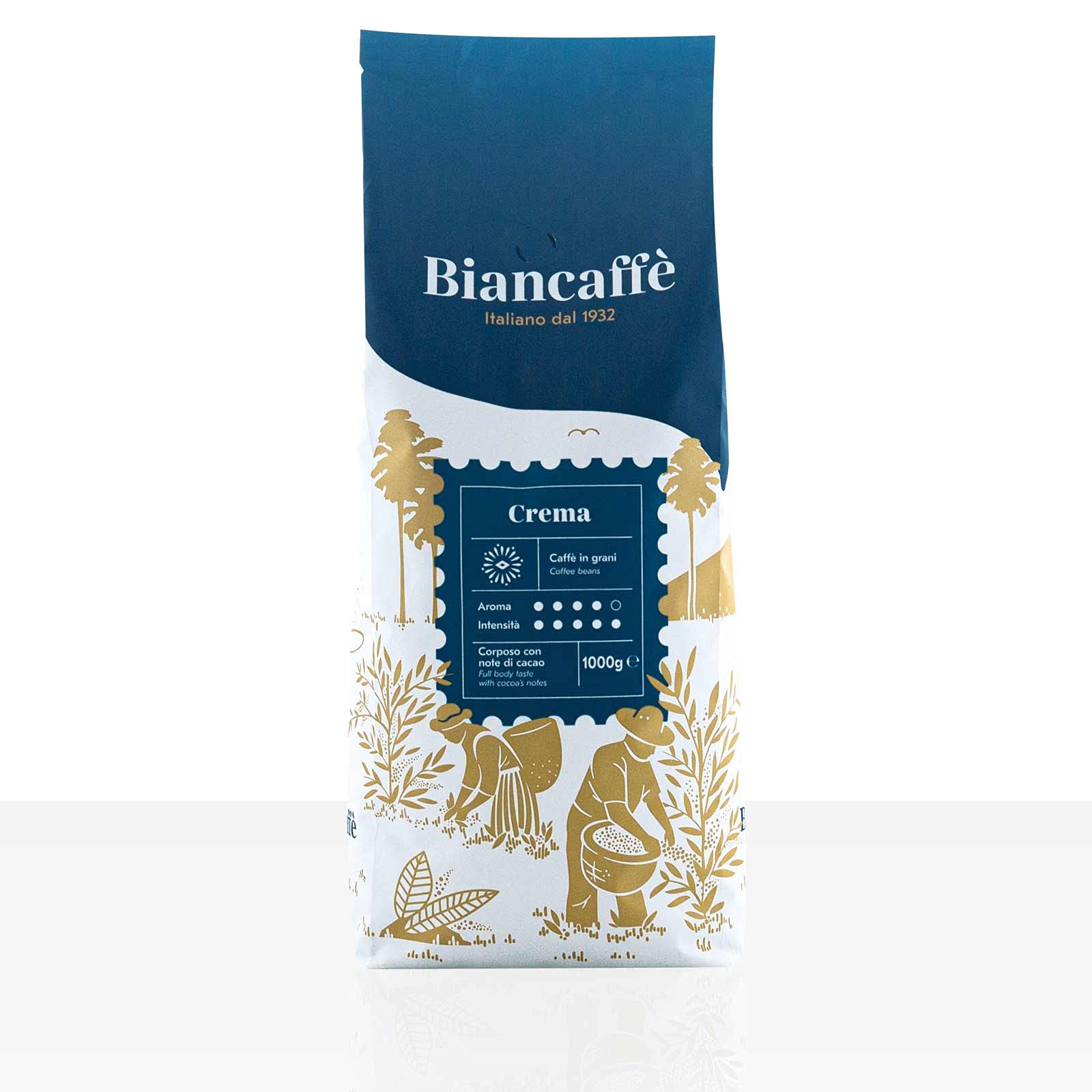 Biancaffè Espresso Crema, 1 kg hela bönor